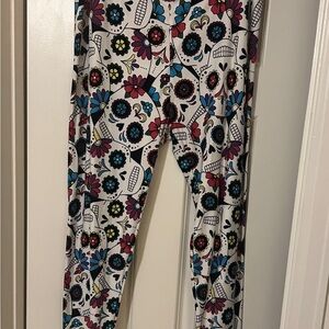 Colorful LuLaRoe Halloween Leggings TC2